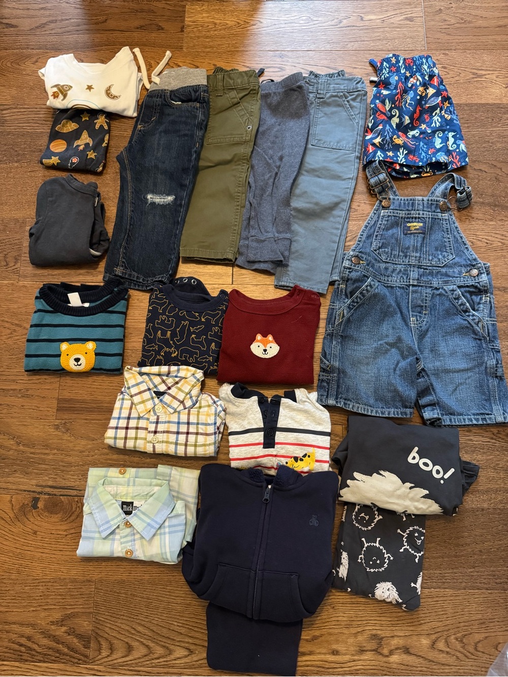 Toddler boy clothing bundle (12 - 18 months)